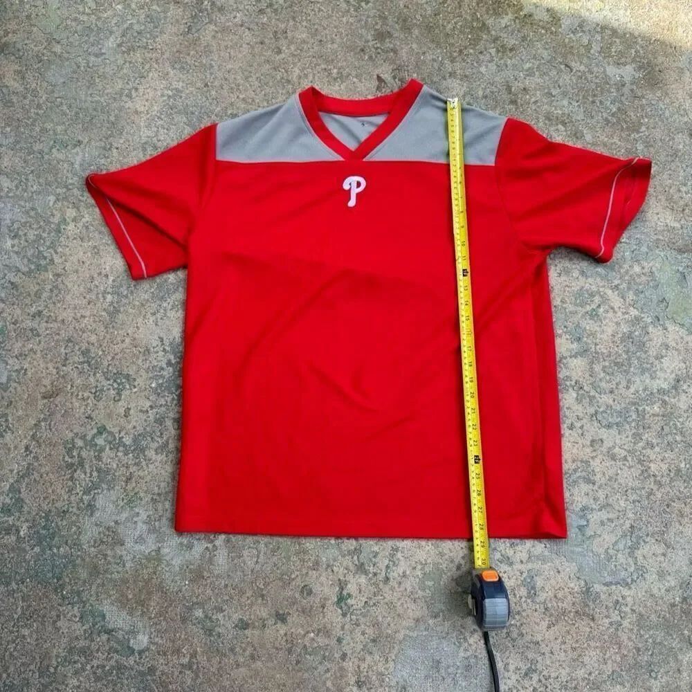 MLB Philadelphia Phillies Stitched Athletic Jersey Y2K Shirt
